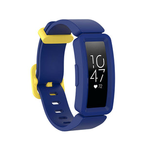 Navy/Yellow Strap For Fitbit Ace 2