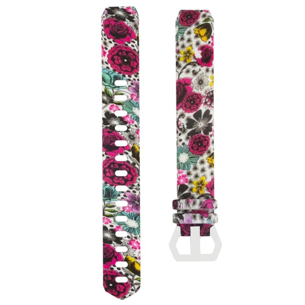 Flowers Pattern Strap for Fitbit Alta HR