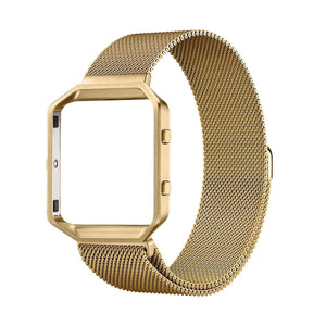Gold Metal Strap for Fitbit Blaze