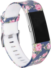 Red Rose Pattern Band for Fitbit Charge 2