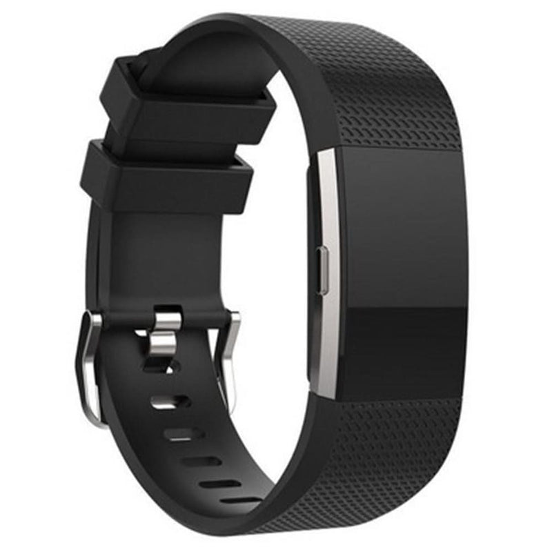 Fitbit Charge 2 Fitness Tracker - Heart Rate Monitor With GPS & Sleep Tracking (Black, Large)
