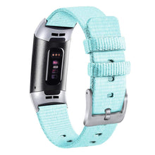 Mint Nylon Strap for Fitbit Charge 3