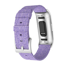Purple Nylon Band for Fitbit Charge 3