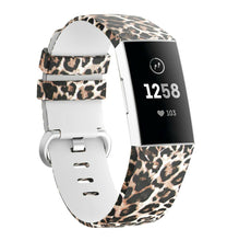 Leopard Print Strap for Fitbit Charge 3