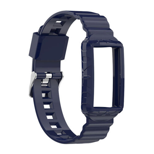 Navy Blue Protective Strap for Fitbit Charge 3