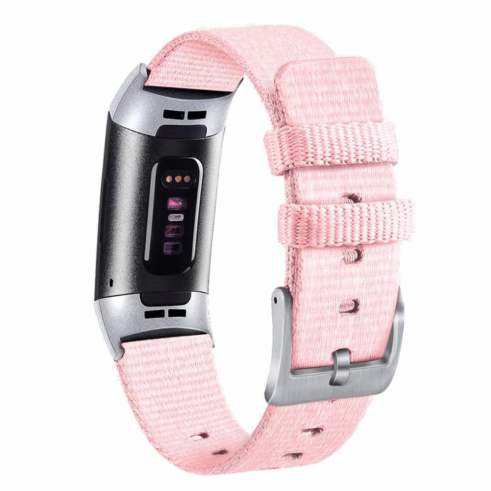 Light Pink Nylon Band for Fitbit Charge 4