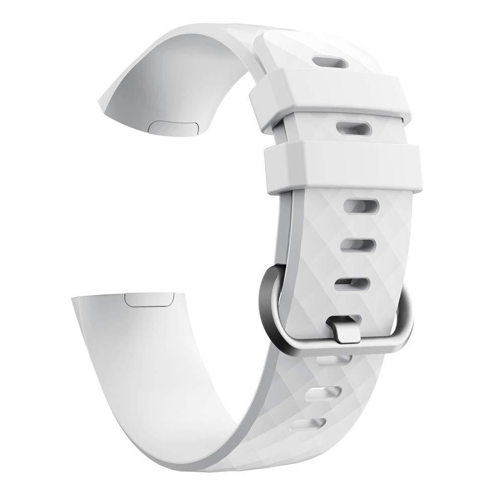 White Strap for Fitbit Charge 4