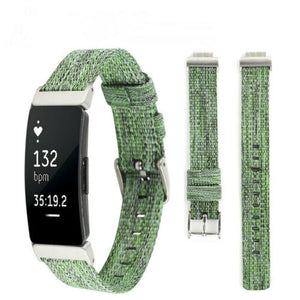 Green Nylon Strap for Fitbit Inspire
