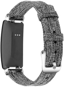 Grey Nylon Band for Fitbit Inspire