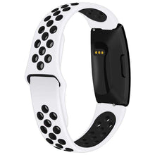 White/Black Band for Fitbit Inspire
