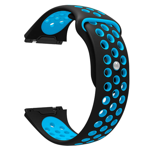 Black/Blue Strap for Fitbit Ionic
