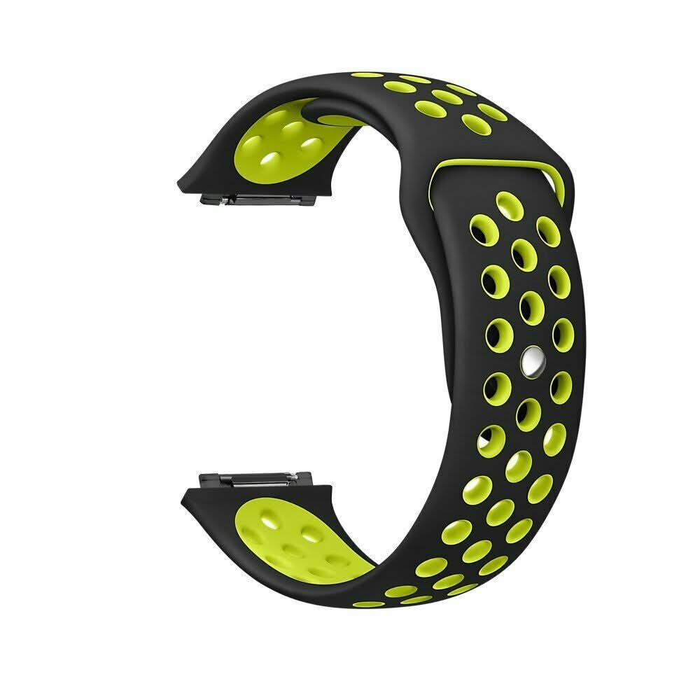 Black/YellowÂ  Strap for Fitbit Ionic