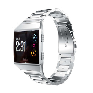 Silver Stainless Steel Strap for Fitbit Ionic