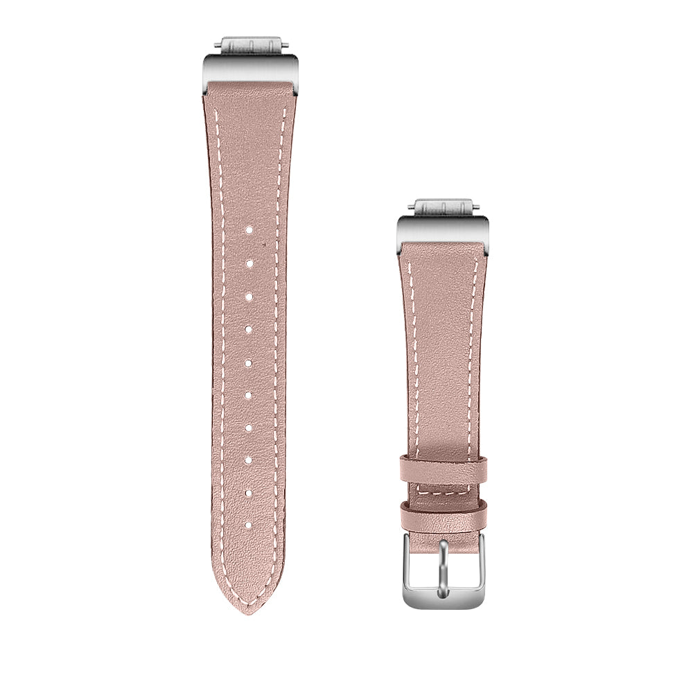 Pink Leather Strap for Fitbit Luxe