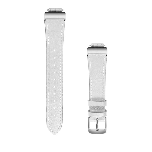 White Leather Strap for Fitbit Luxe