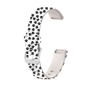 Dog Paw Pattern Strap for Fitbit Luxe