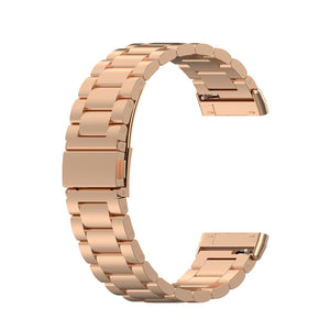 Rose Gold Stainless Steel Strap for Fitbit Sense