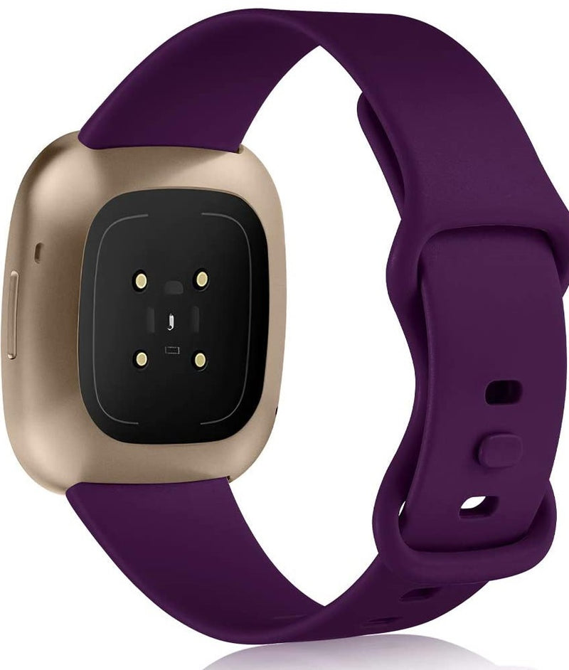 Dark Purple Strap for Fitbit Sense 2 – FitStrapsUK