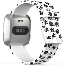 Dog Paw Pattern Strap for Fitbit Versa 4