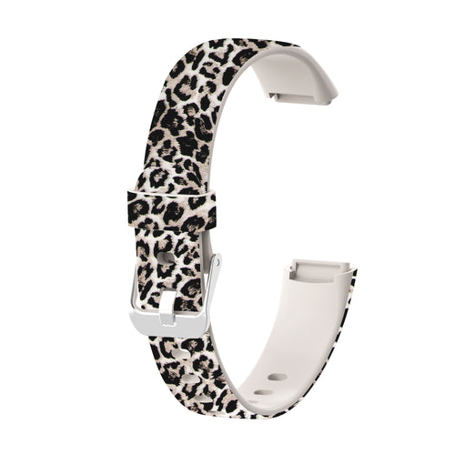 Leopard Print Pattern Strap for Fitbit Luxe