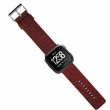 Red Nylon Band for Fitbit Versa