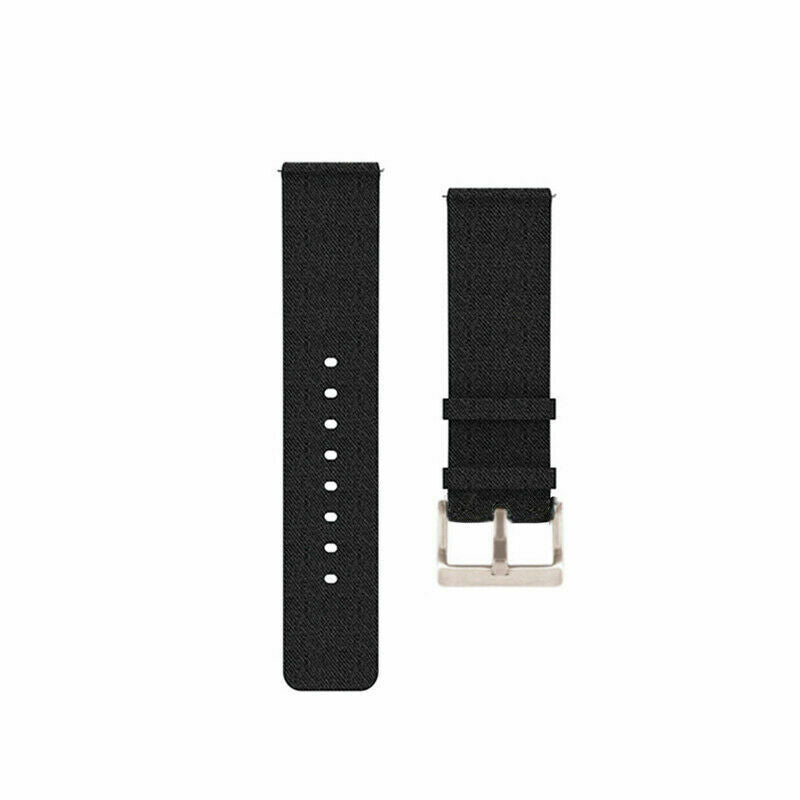 Black Nylon Strap for Fitbit Sense 