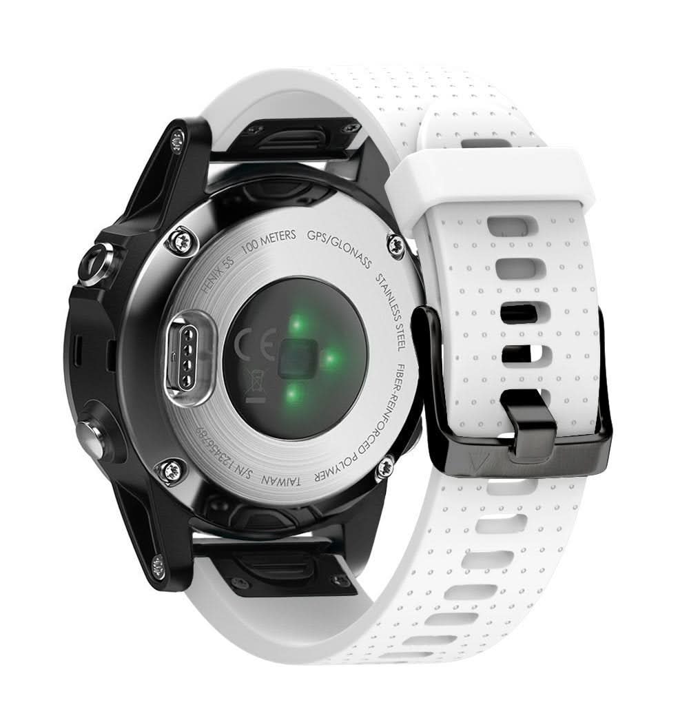 White Garmin Fenix 5S Strap