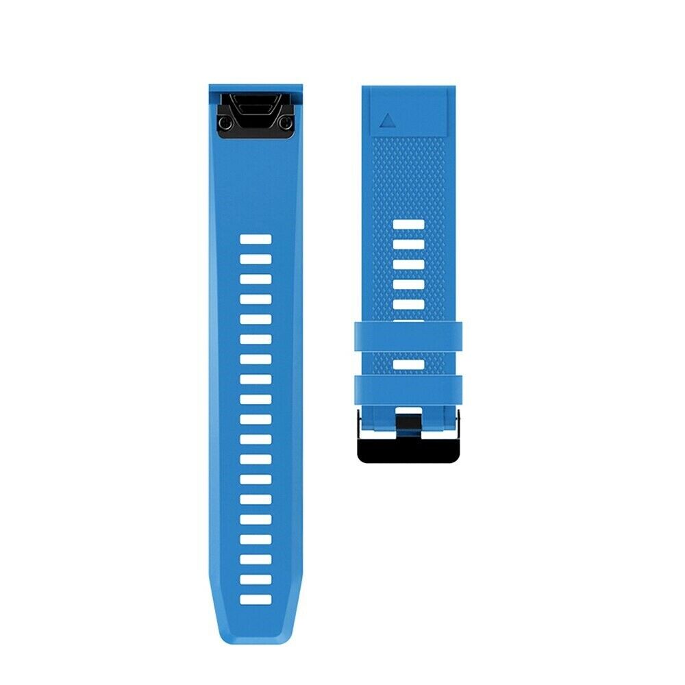 Light Blue Garmin Fenix 7X Strap