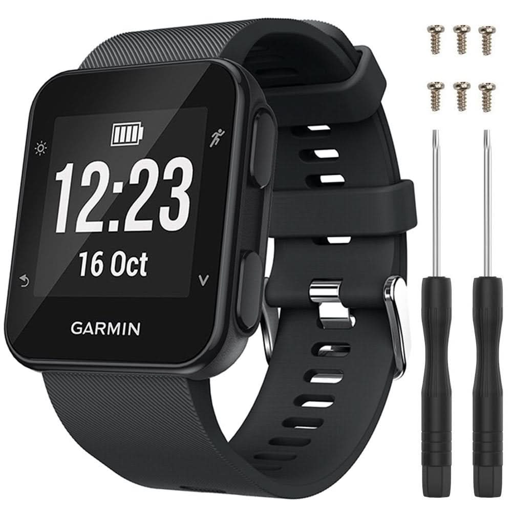 Black Garmin Forerunner 30 Strap