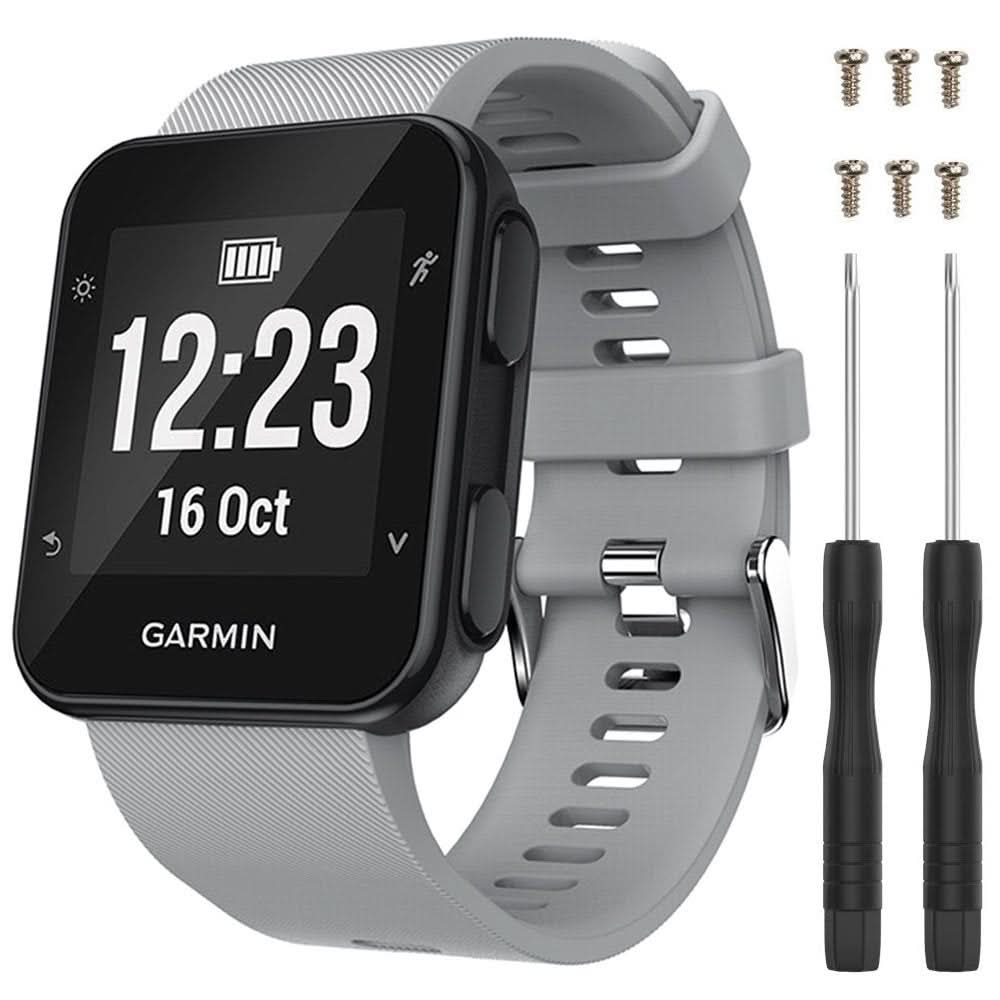 Grey Garmin Forerunner 30 Strap