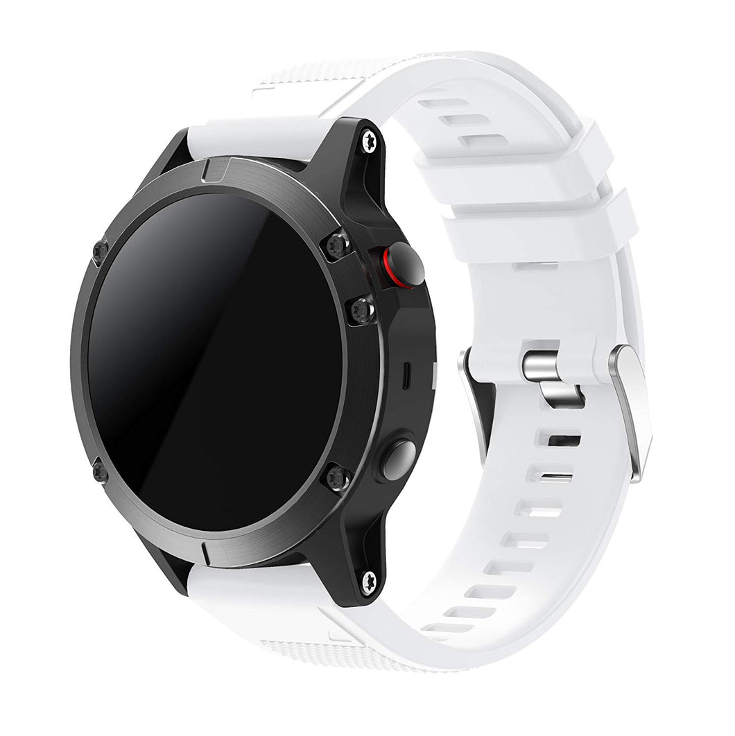 White Garmin Fenix 5 Strap