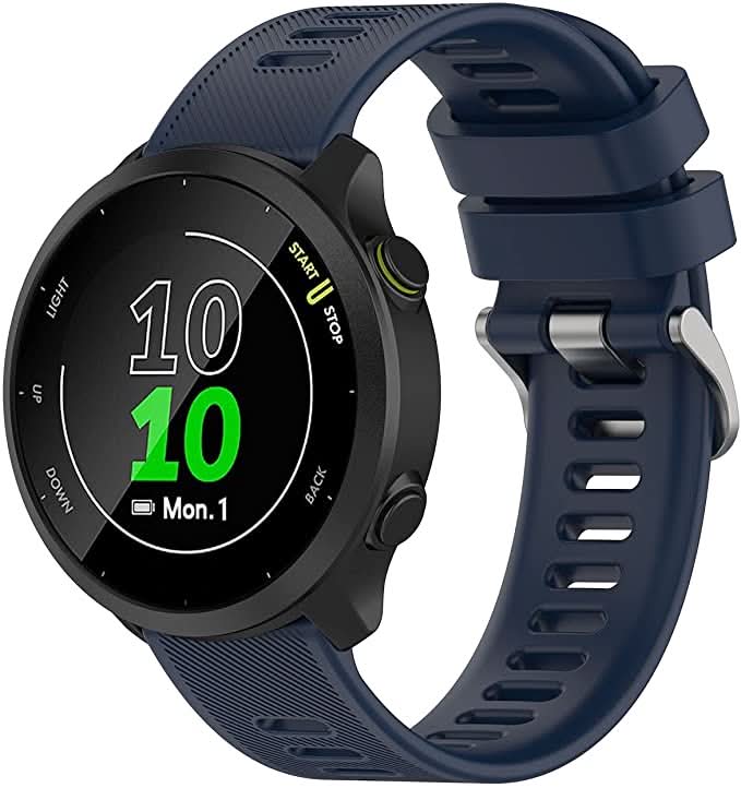 Navy Blue Garmin Forerunner 55 Strap