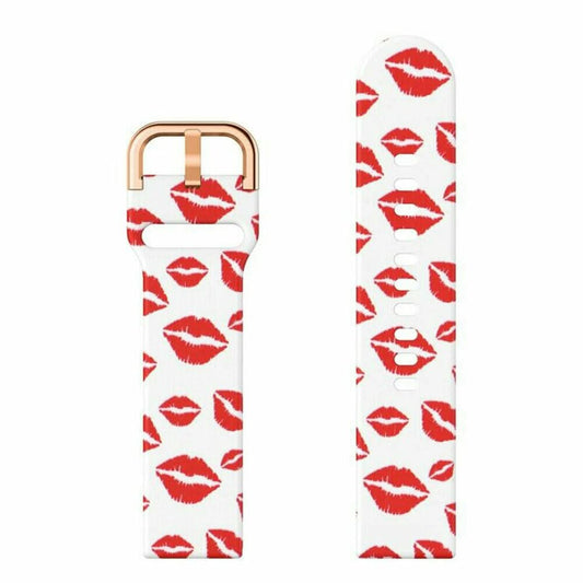 Red Lips Garmin Vivoactive 3 Strap