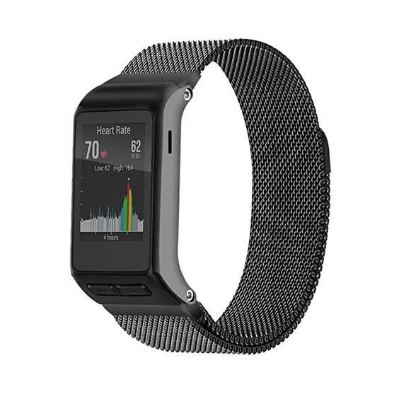 Metal Black Garmin Vivoactive HR Strap