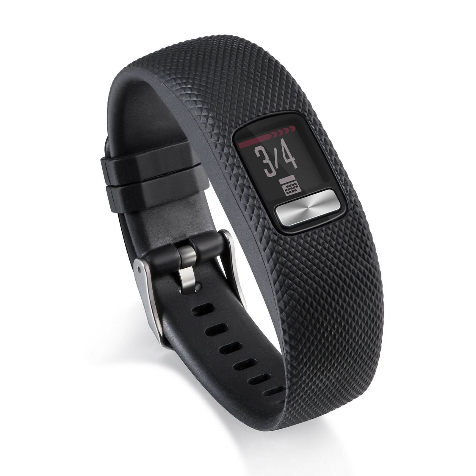 Black Garmin Vivofit 4 Strap