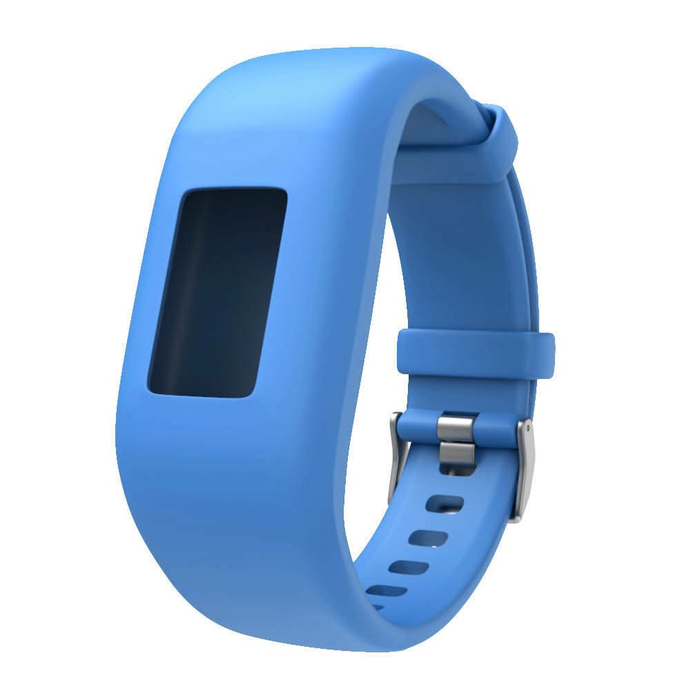Light Blue Garmin Vivofit Junior Strap FitStrapsUK