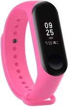 Pink replacement strap for the Xiaomi Mi Band 3/4 