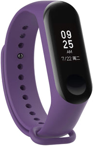 Purple replacement strap for the Xiaomi Mi Band 3/4 