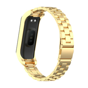 Gold Stainless Steel Wristband for Samsung Galaxy Fit 2 SMR220 