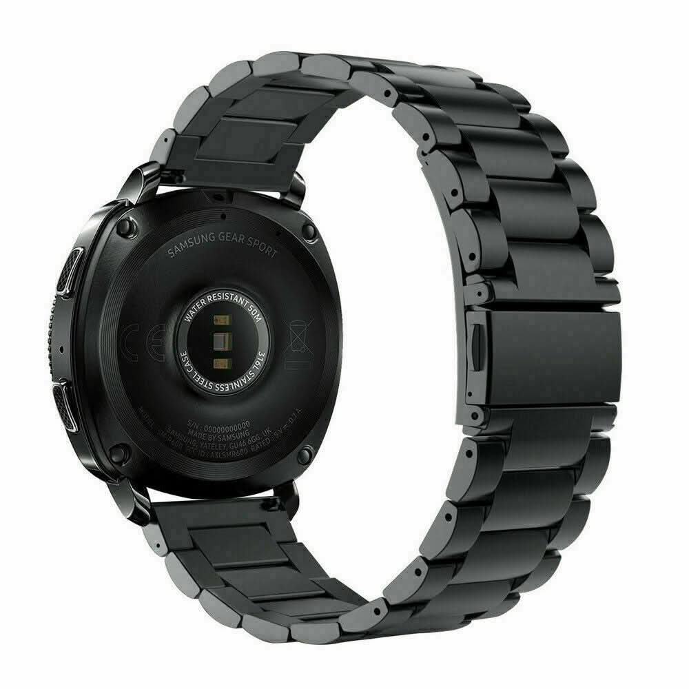 Black Stainless Steel Strap for Samsung Galaxy Watch 4