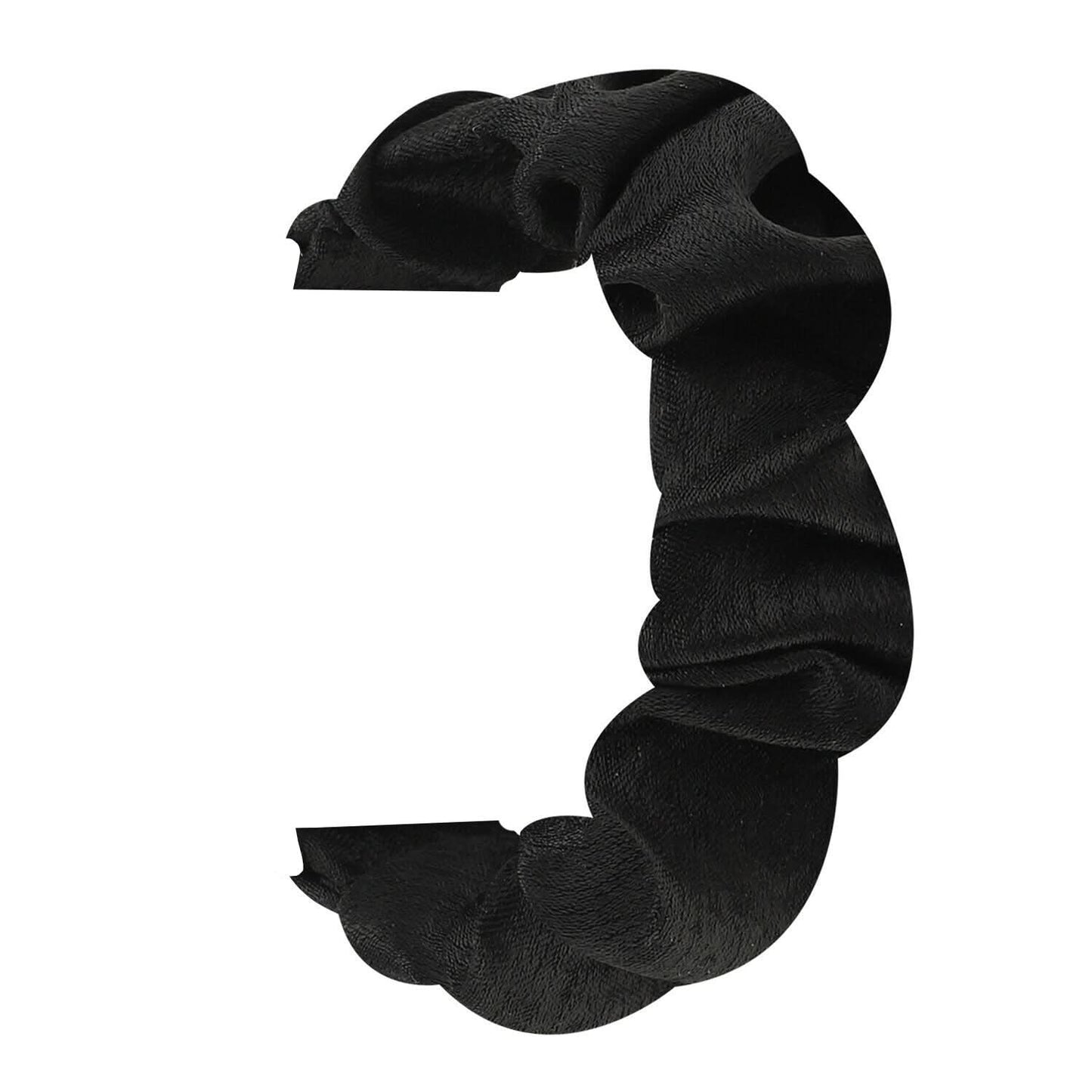 Black Scrunchie Strap for Fitbit Inspire