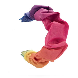 Rainbow Scrunchie Strap for Fitbit Versa