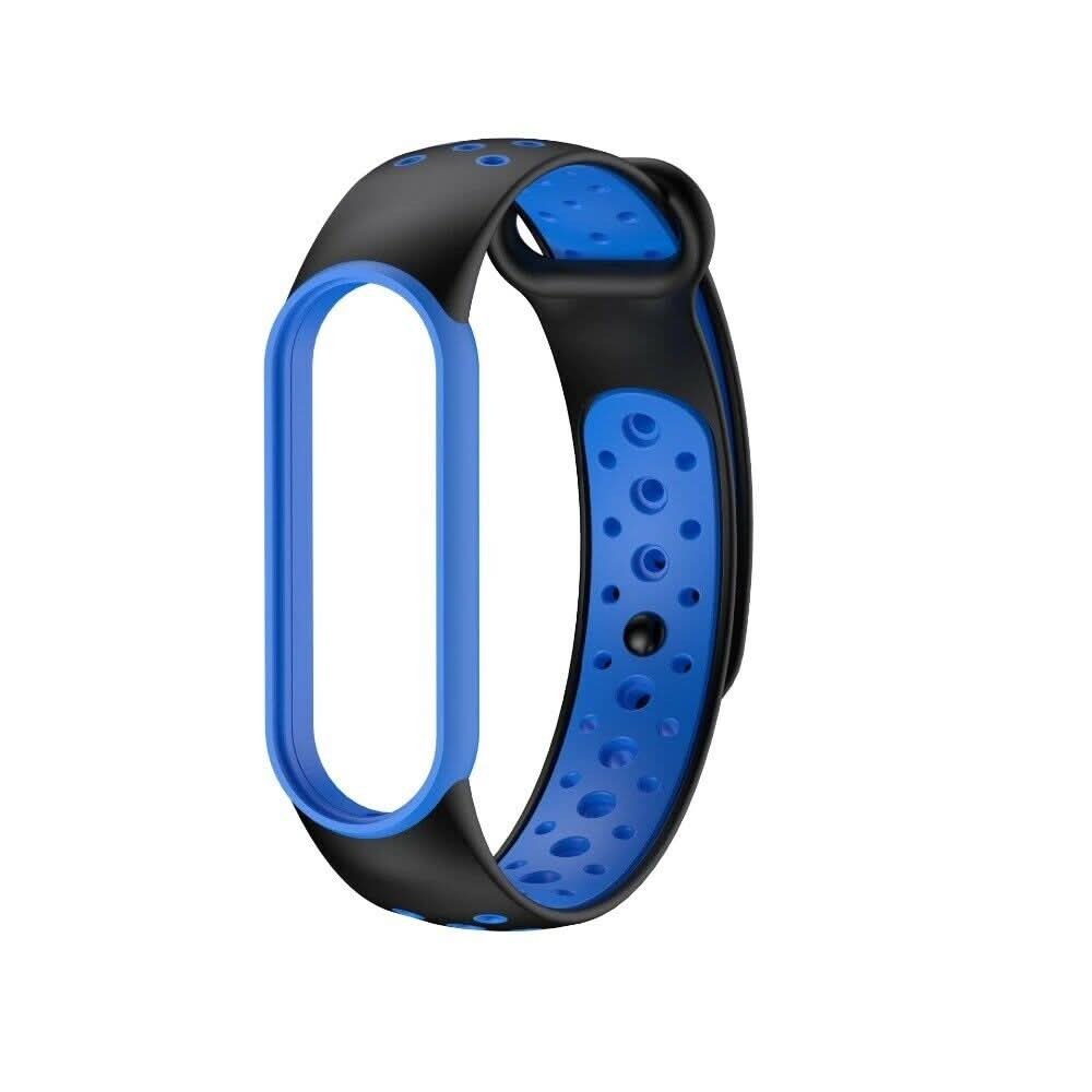 Black/Blue Strap for Xiaomi Mi Band 5/6