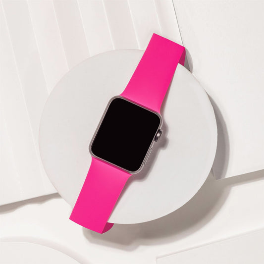 Hot Pink Apple Watch 38mm Strap