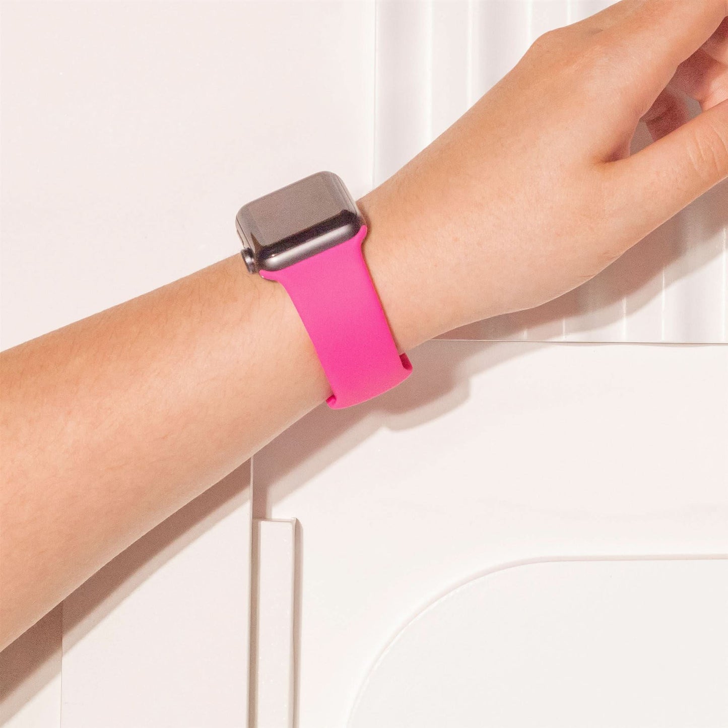 Hot Pink Apple Watch 38mm Band