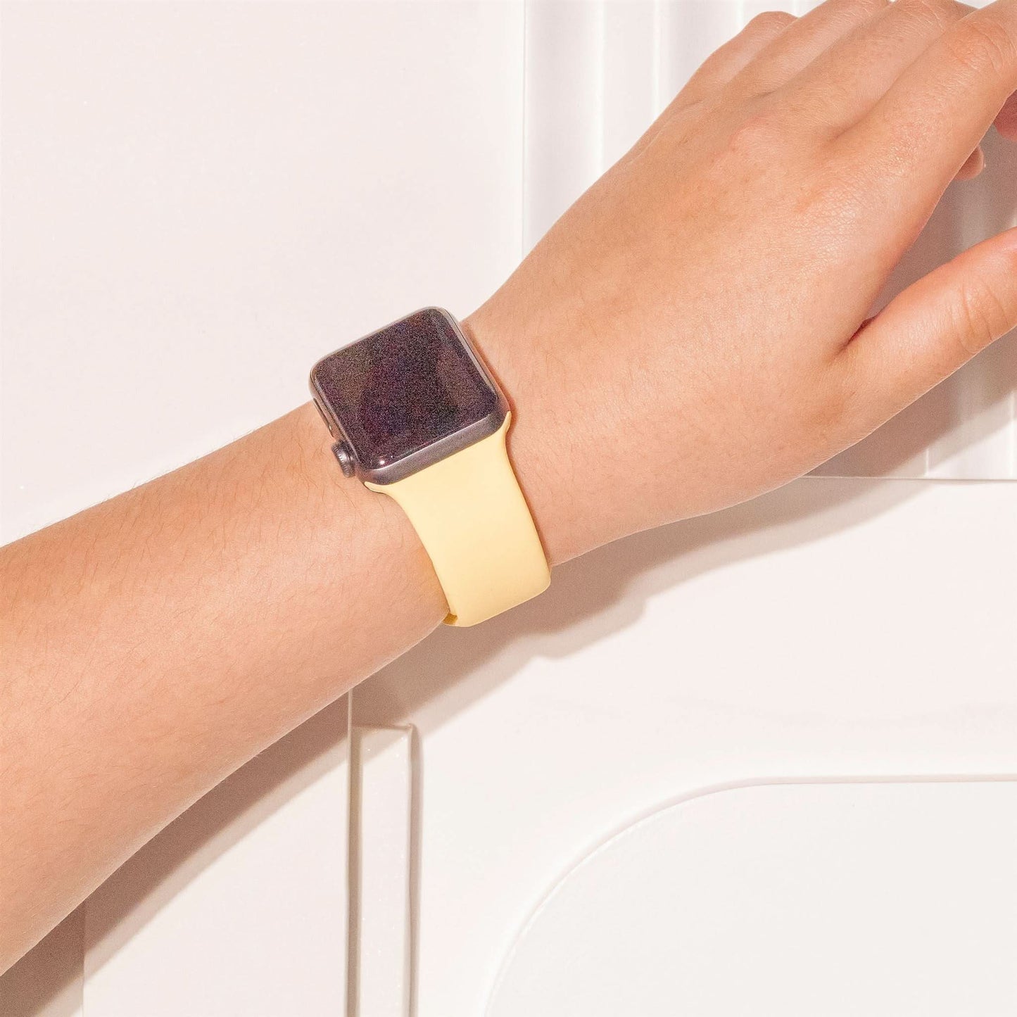 Yellow Apple Watch 38mm Band