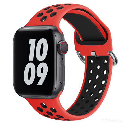 Red/Black Apple Watch Sport Band