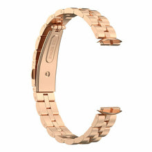 Rose Gold Stainless Steel Band for Fitbit Luxe