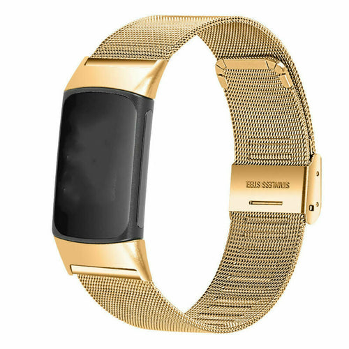 Gold Metal Strap for Fitbit Charge 5