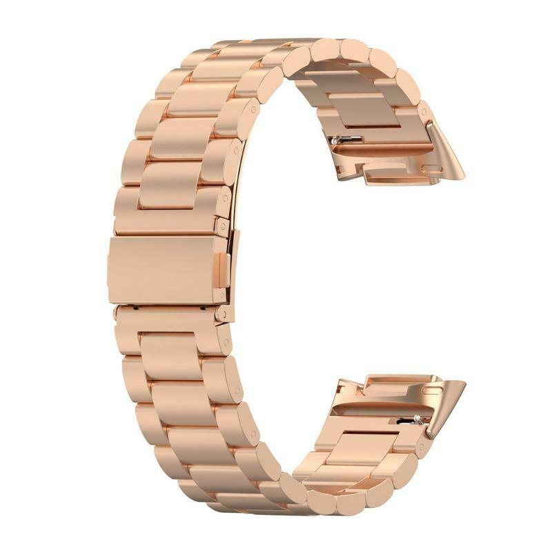 Rose Gold Stainless Steel Strap for Fitbit Charge 5